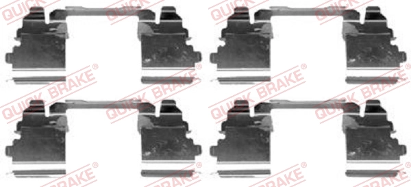 Accessory Kit, disc brake pad